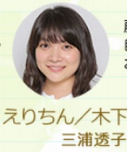 時をかける少女えりちん木下は三浦透子-高校3年チャラ男好き少女 | ドラマ俳優や役者・子役キャストやロケ地等